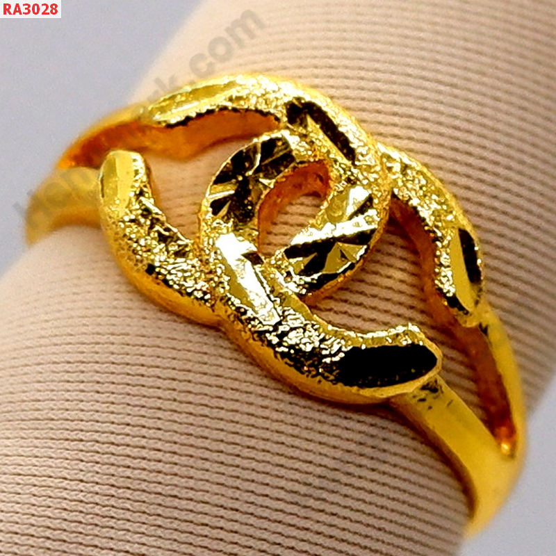 RA3028 แหวนทองเคลือบแก้ว  ราคา 199 บาท http://ww2.hengmark.com/view_product/RA3028.htm
