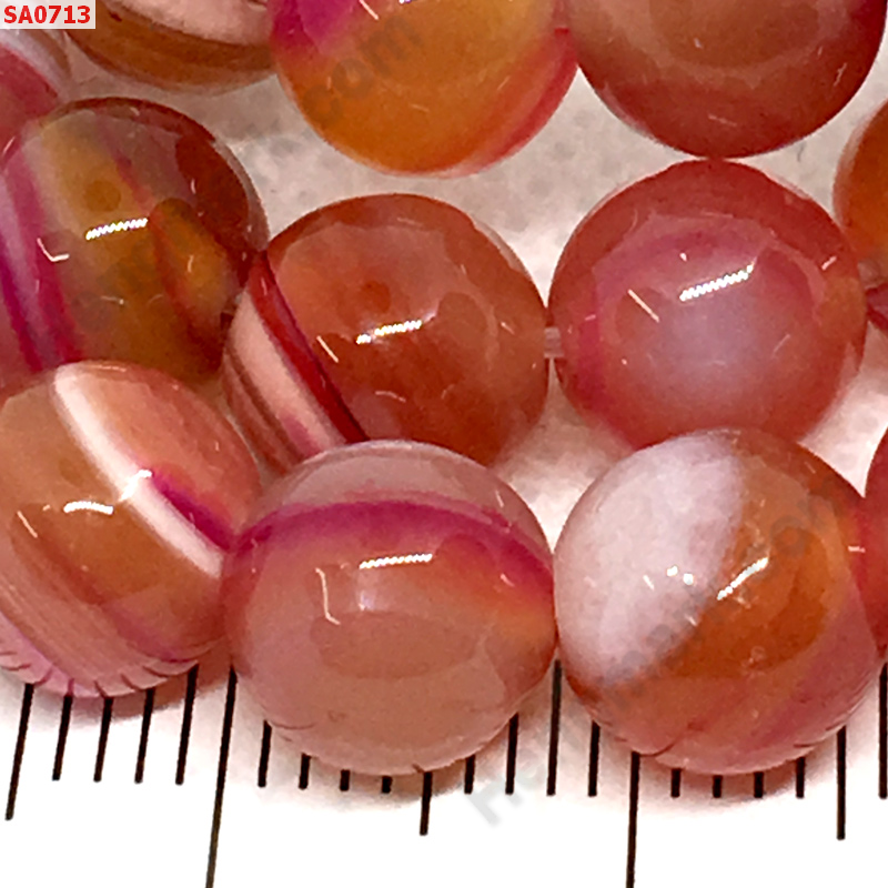 SA0713 หินอะเกตลาย ชมพู  ราคา 10 บาท http://ww2.hengmark.com/view_product/SA0713.htm