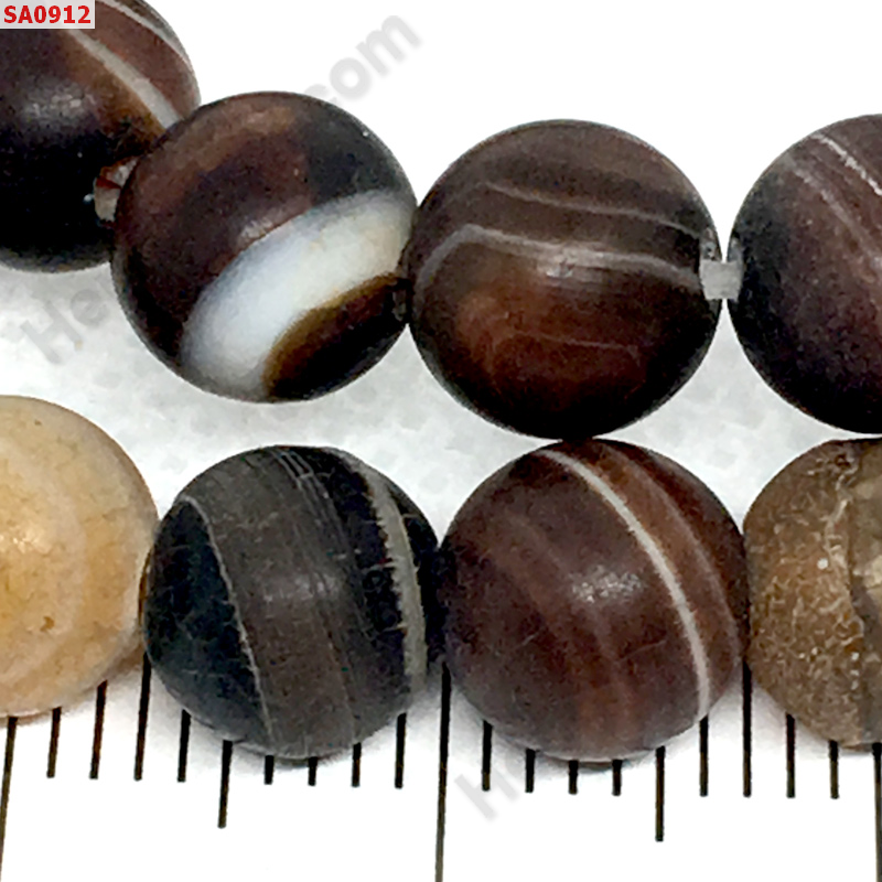 SA0912 หินอะเกตผิวด้าน ราคา 15 บาท http://ww2.hengmark.com/view_product/SA0912.htm