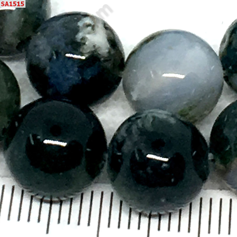 SA1515 หินมอสอะเกต (Moss Agate) เม็ดละ ราคา 15 บาท http://ww2.hengmark.com/view_product/SA1515.htm