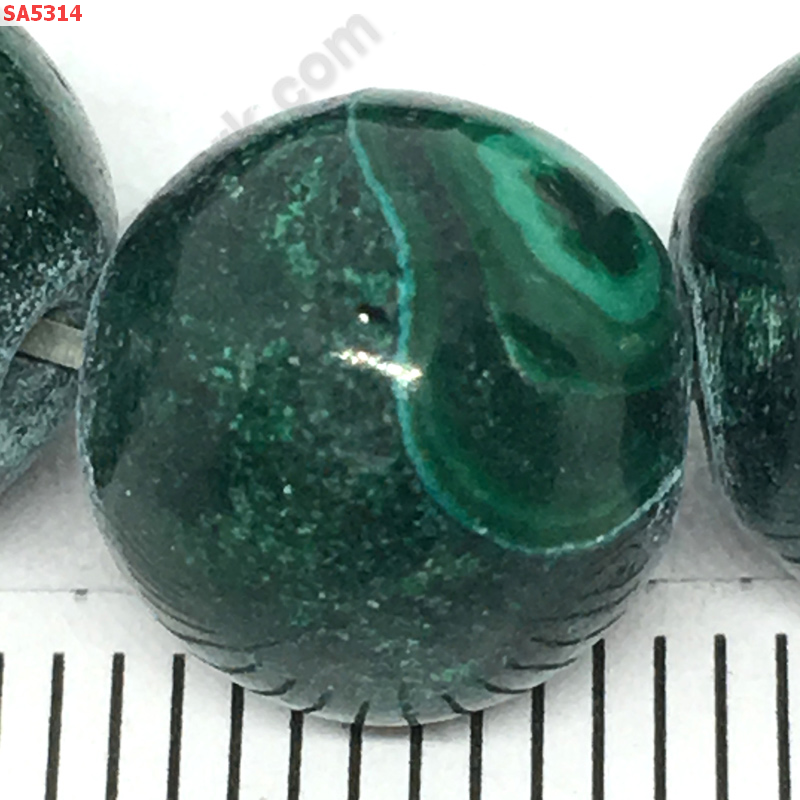 SA5314 มาลาไค้ท์ Malachite A  10 มม. ราคา 40 บาท http://ww2.hengmark.com/view_product/SA5314.htm