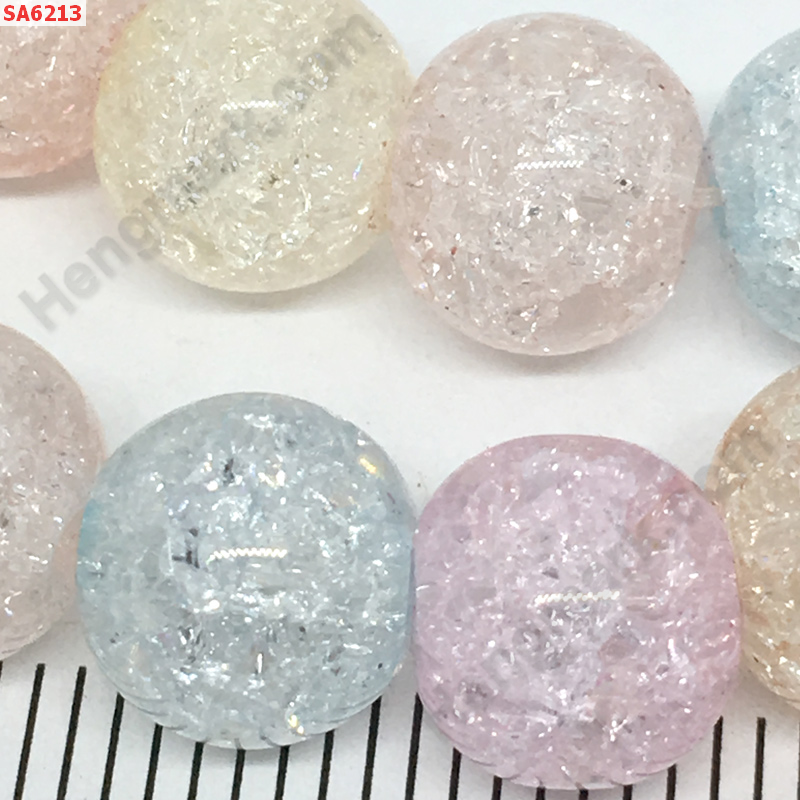 SA6213 เกร็ดหิมะสีหวาน 8 มม. ราคา 10 บาท http://ww2.hengmark.com/view_product/SA6213.htm