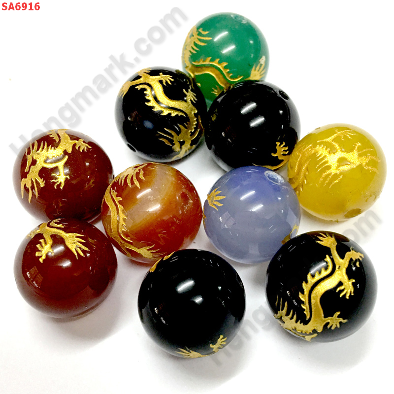SA6916 หินอะเกต 7 สีลายมังกรทอง ราคาเป็นเม็ด ราคา 50 บาท http://ww2.hengmark.com/view_product/SA6916.htm