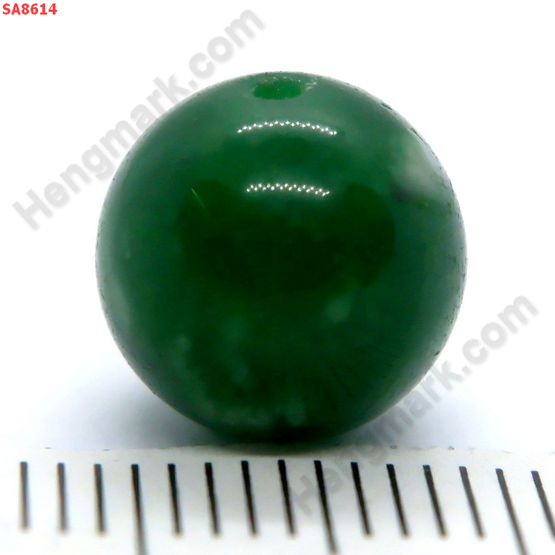 SA8614 หยกสีเขียวเข้ม ราคา 15 บาท http://ww2.hengmark.com/view_product/SA8614.htm