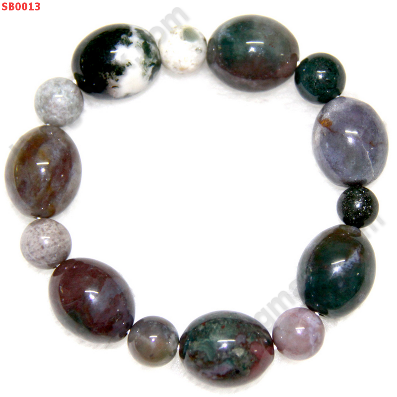 SB0013 สร้อยข้อมือหยก 5 สี ราคา 370 บาท http://ww2.hengmark.com/view_product/SB0013.htm