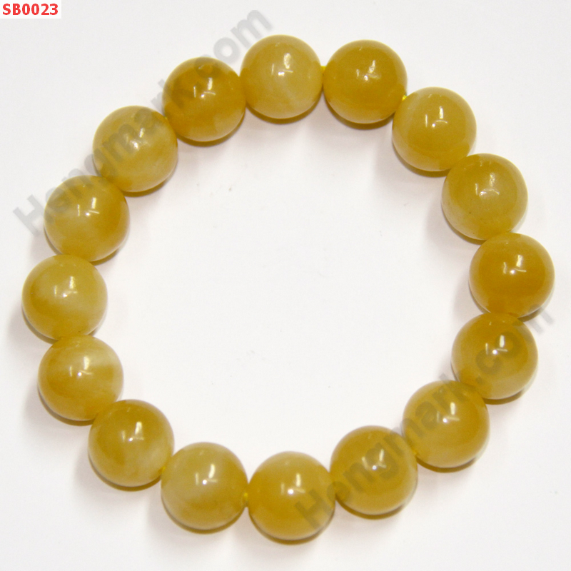 SB0023 สร้อยข้อมือแคลไซท์ ราคา 350 บาท http://ww2.hengmark.com/view_product/SB0023.htm