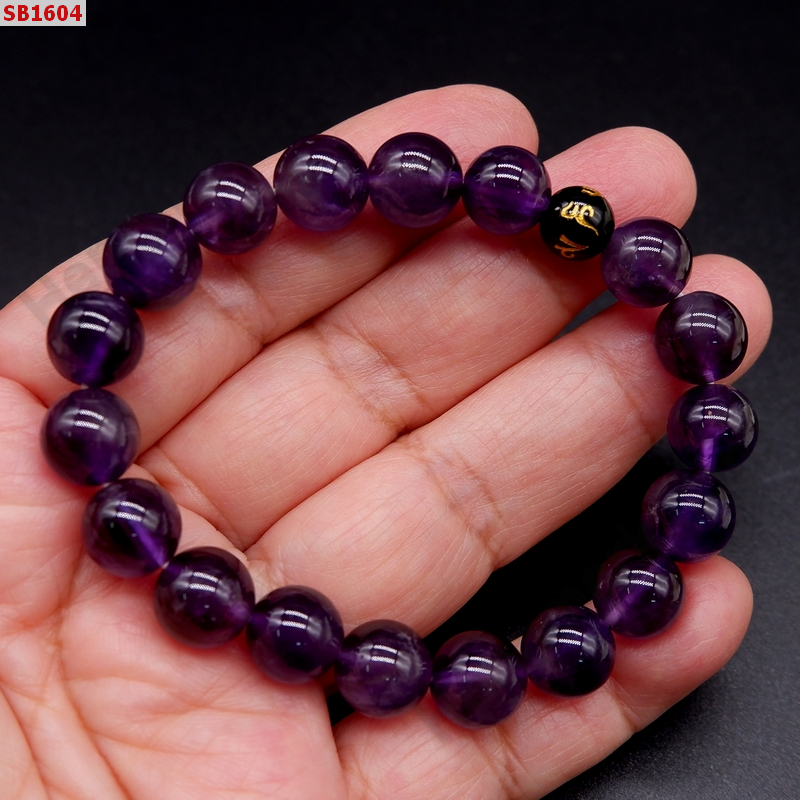 SB1604 สร้อยข้อมืออเมทิสต์A+หินคาถาทิเบต ราคา 369 บาท http://ww2.hengmark.com/view_product/SB1604.htm
