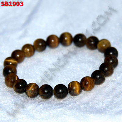 SB1903 สร้อยช้อมือหินไทเกอร์อาย ราคา 230 บาท http://ww2.hengmark.com/view_product/SB1903.htm