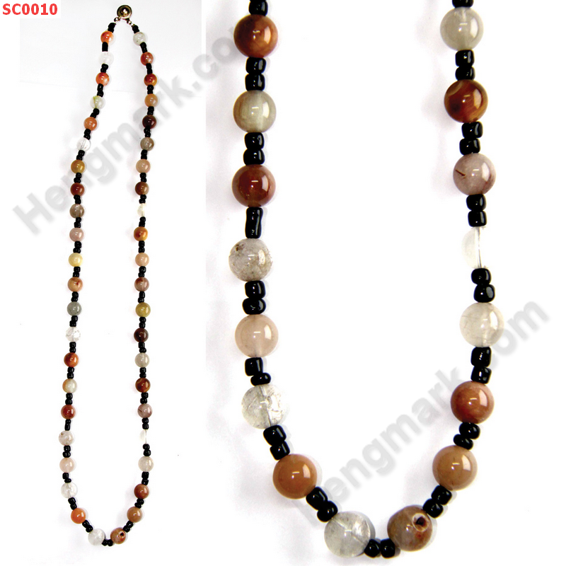 SC0010 สร้อยคอหยก 4 สี ราคา 399 บาท http://ww2.hengmark.com/view_product/SC0010.htm