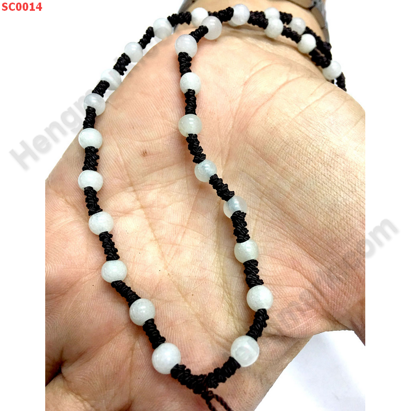 SC0014 สร้อยคอหินหยก ราคา 99 บาท http://ww2.hengmark.com/view_product/SC0014.htm