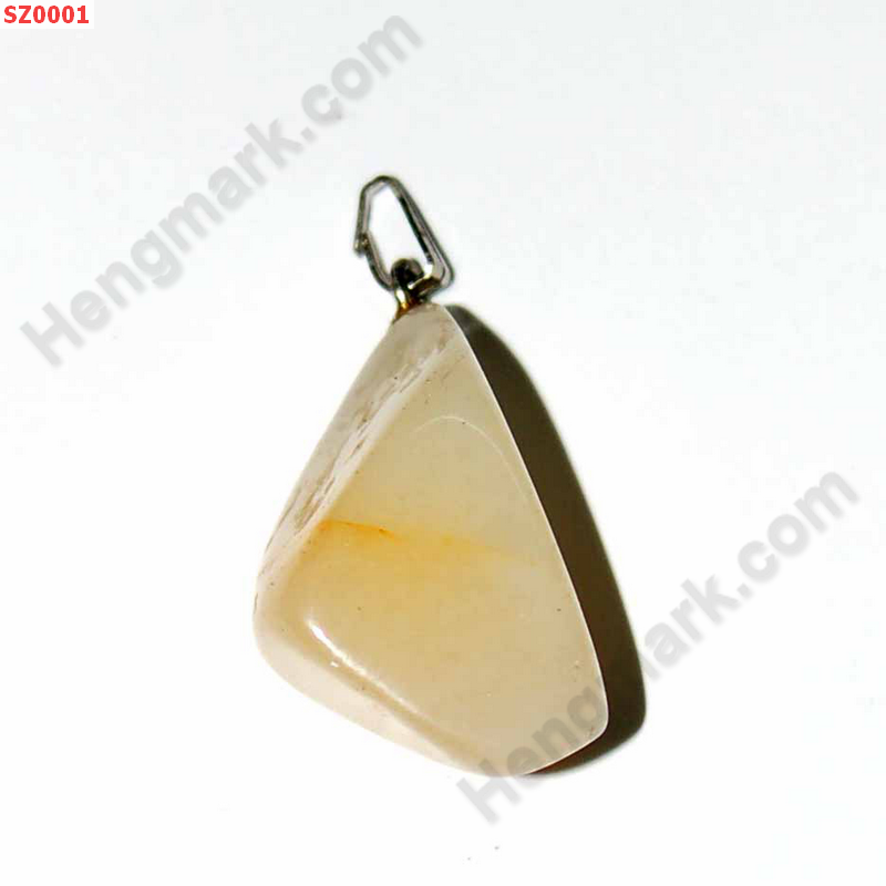 SZ0001 จี้หินธรรมชาติ อะราโกไน้ท์ ราคา 99 บาท http://ww2.hengmark.com/view_product/SZ0001.htm