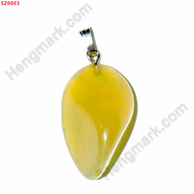 SZ0003 จี้หินธรรมชาติ แคลไซ้ท์ ราคา 99 บาท http://ww2.hengmark.com/view_product/SZ0003.htm