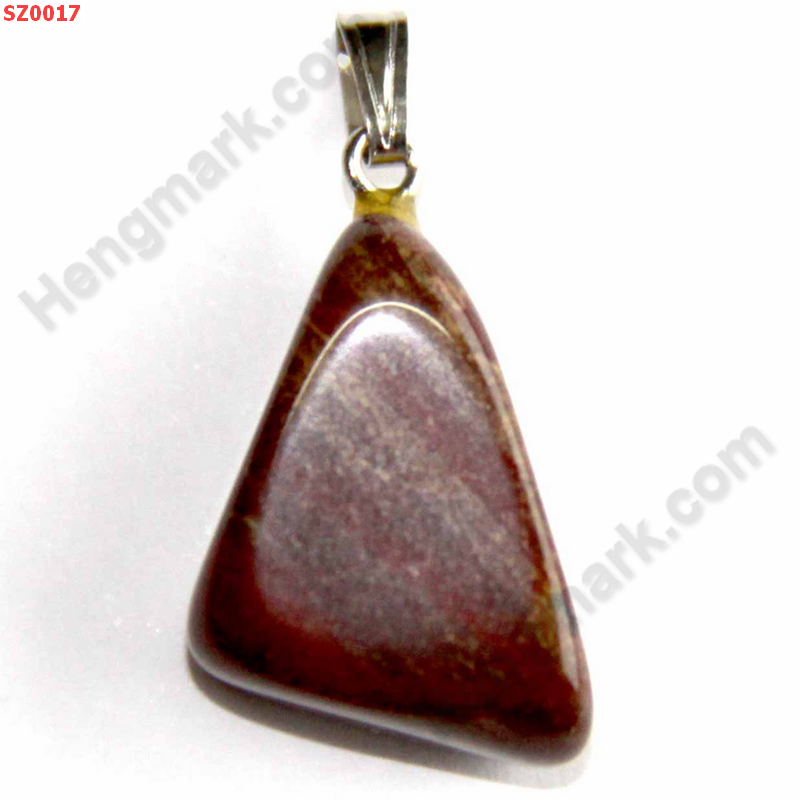 SZ0017 จี้หินธรรมชาติ แจ๊สเปอร์ ราคา 99 บาท http://ww2.hengmark.com/view_product/SZ0017.htm