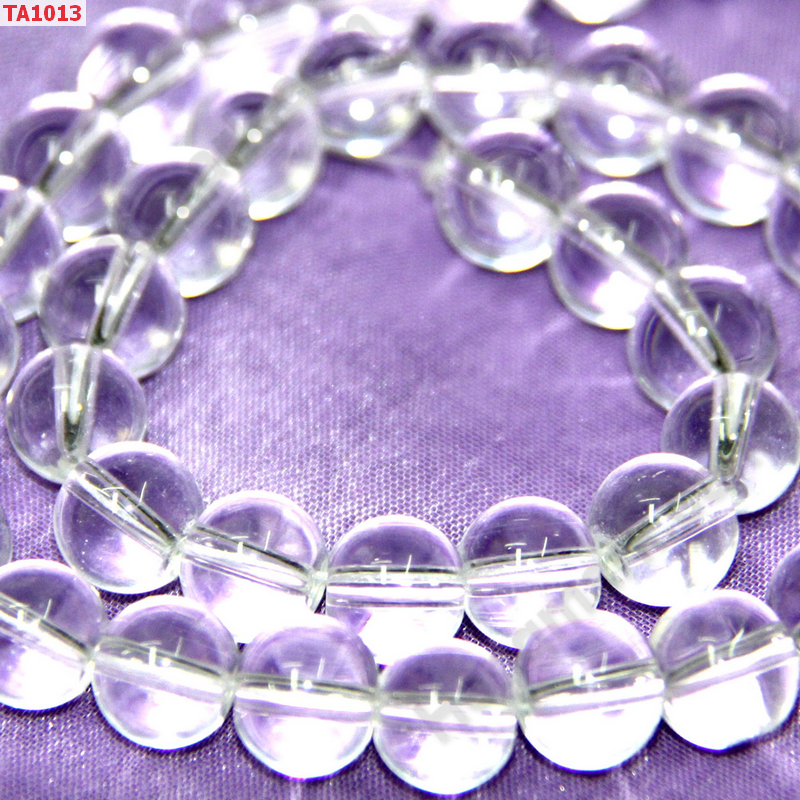 TA1013 ลูกปัดแก้วขาวใส ราคา 5 บาท http://ww2.hengmark.com/view_product/TA1013.htm