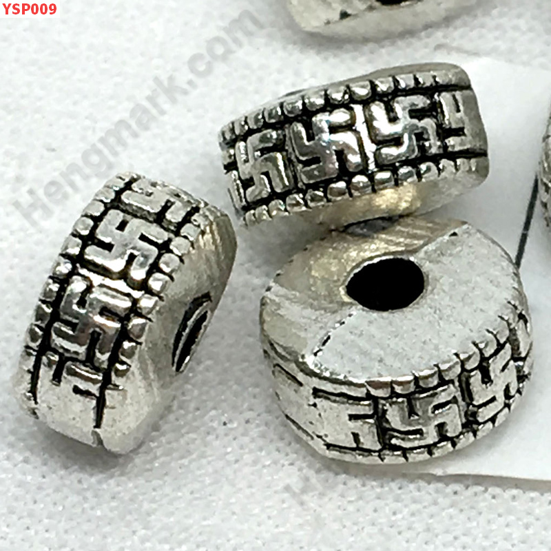 YSP009 ตัวคั่นโลหะสีเงินลายสวัสดิกะ ชิ้นละ ราคา 10 บาท http://ww2.hengmark.com/view_product/YSP009.htm