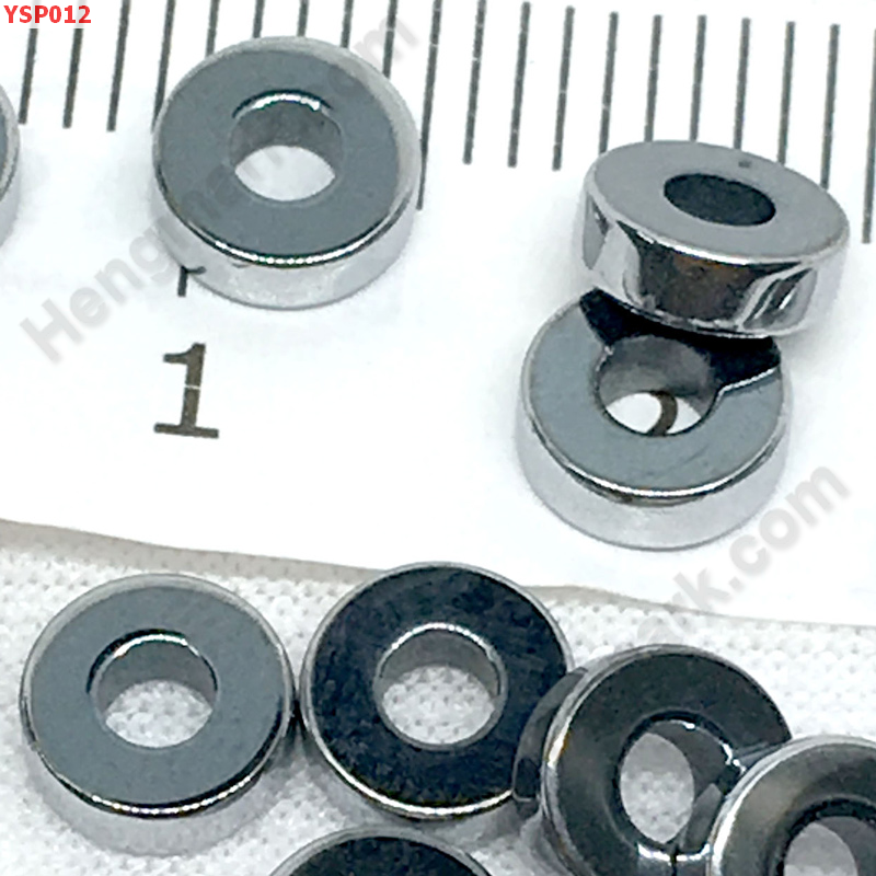 YSP012 ตัวคั่นเฮมาไทท์สีเงิน ชิ้นละ ราคา 5 บาท http://ww2.hengmark.com/view_product/YSP012.htm