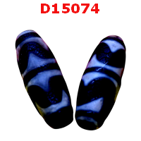 D15074 : หินดีซีไอ ลายเขี้ยวเสือคู่ 