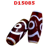 D15085 : หินดีซีไอ 3 ตา เขี้ยวเสือ