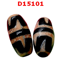 D15101 : หินดีซีไอ ลายเขี้ยวเสือคู่ 