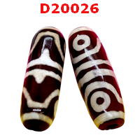 D20026 : หินดีซีไอ 4 ตา เขี้ยวเสือคู่ 