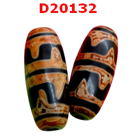 D20132 : หินดีซีไอ ลายเขี้ยวเสือคู่ 