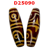 D25090 : หินดีซีไอ 4 ตา เขี้ยวเสือคู่