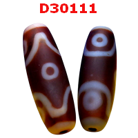 D30111 : หินดีซีไอ 6 ตา เขี้ยวเสือ