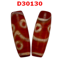 D30130 : หินDZI ลาย 4 ตา คลื่น