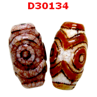 D30134 : หินDZI ลาย 3 ตา
