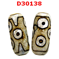D30138 : หินDZI ลาย 6 ตา