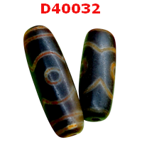 D40032 : หินดีซีไอ 3 ตา  เขี้ยวเสือ