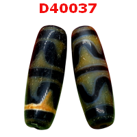 D40037 : หินดีซีไอ ลายเขี้ยวเสือคู่ 