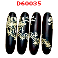 หินDZI ลายมังกร