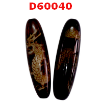 หินDZI ลายมังกร