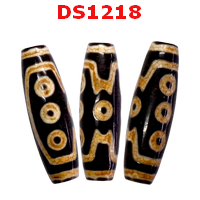 DS1218 : หินDZI ลาย 7 ตา