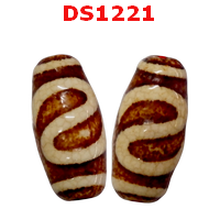 DS1221 : หิน DZI ลายไฉ่ซิงเอี๊ย