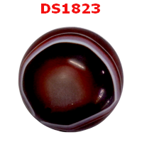 DS1823 : หิน DZI ตาแพะลายธรรมชาติ