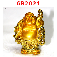 GB2021 : พระสังกัจจัยน์เรซิ่นเคลือบทอง