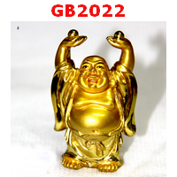 GB2022 : พระสังกัจจัยน์เรซิ่นเคลือบทอง