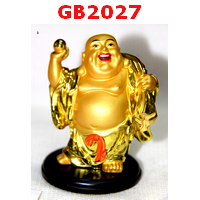 GB2027 : พระสังกัจจัยน์เรซิ่นเคลือบทอง