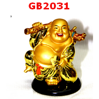 GB2031 : พระสังกัจจัยน์เรซิ่นเคลือบทอง