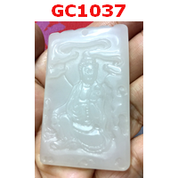 GC1037 : จี้หยกขาวรูปเจ้าแม่กวนอิม