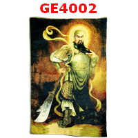 GE4002 : ภาพมงคล ลายเทพกวนอู 