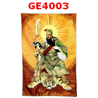 GE4003 : ภาพมงคล ลายเทพกวนอู 