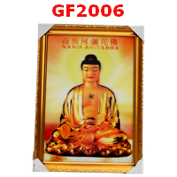 ภาพพระพุทธเจ้า สามมิติพร้อมกรอบ