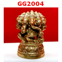 พระพิฆเนศทองเหลือง 5 เศียร