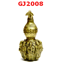 น้ำเต้า 8 เซียน ทองเหลือง