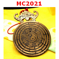 MC2021 : เหรียญจีนค้างคาวทองเหลือง