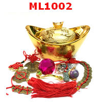 โถมั่งคั่งก้อนทอง กลาง