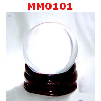 MM0101 : ลูกแก้วใส (30mm)